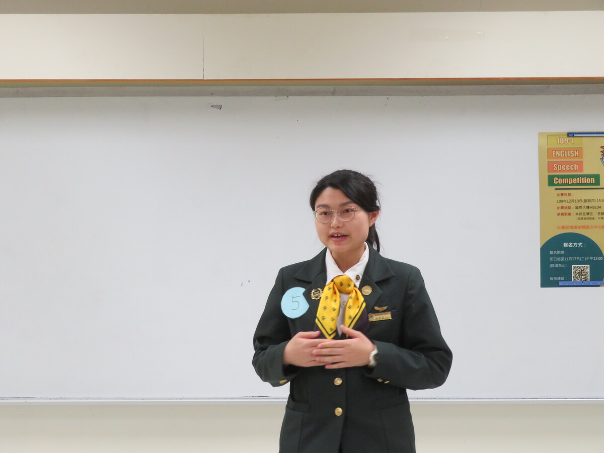 109-1英文口說比賽圖片