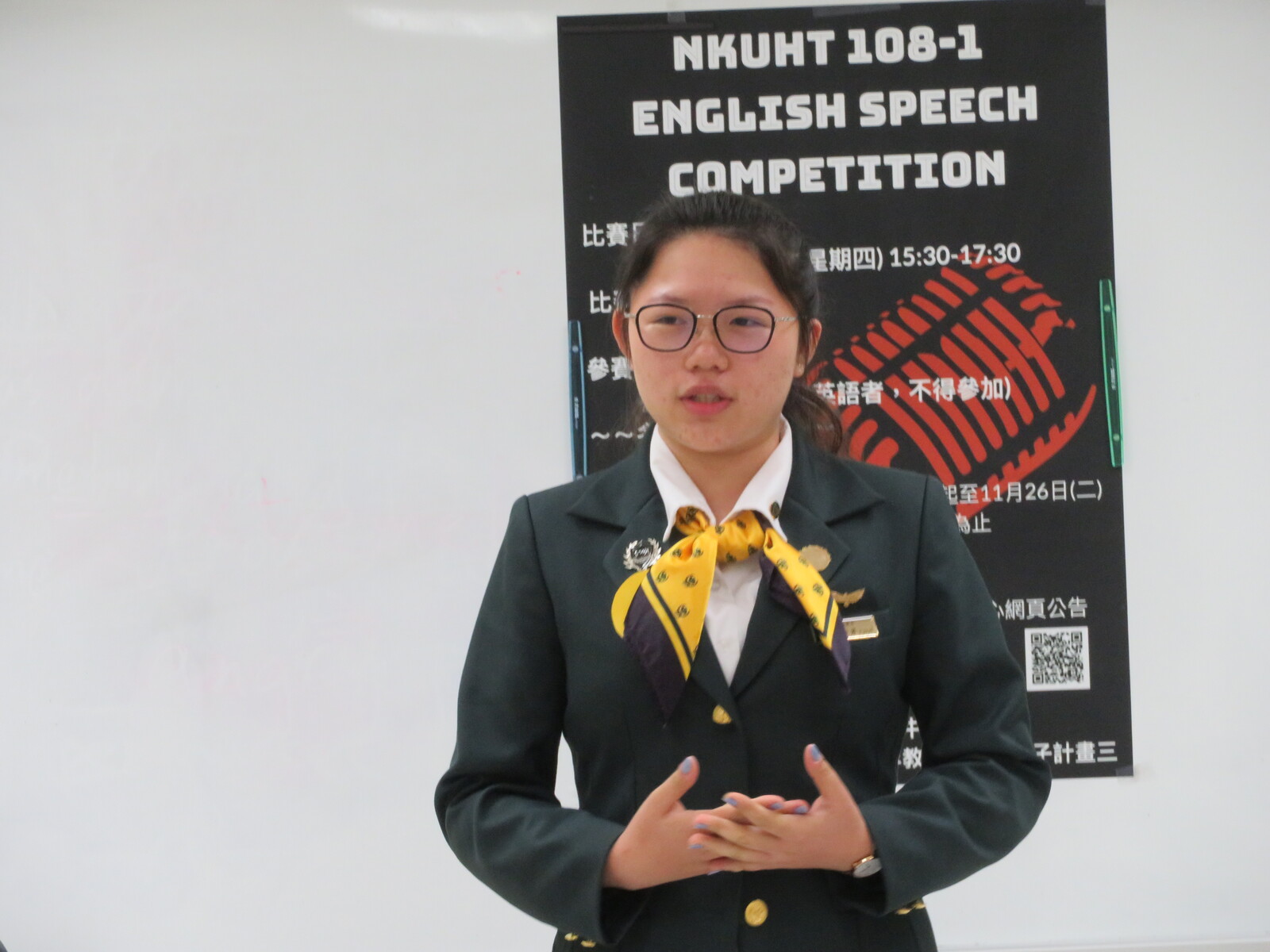 108-1英文口說比賽圖片
